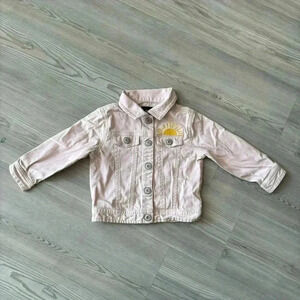 Art class pink denim jacket